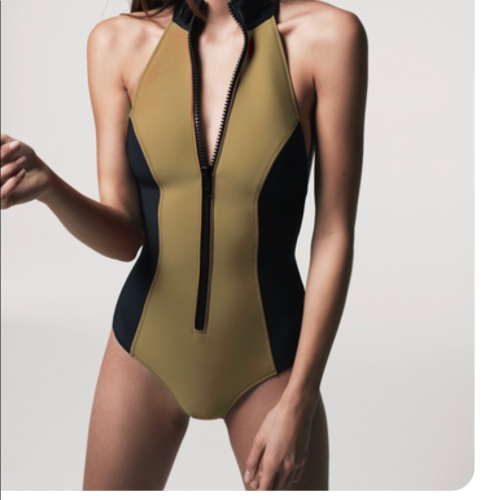 Lisa Maria Fernandez blue swimsuit size 2